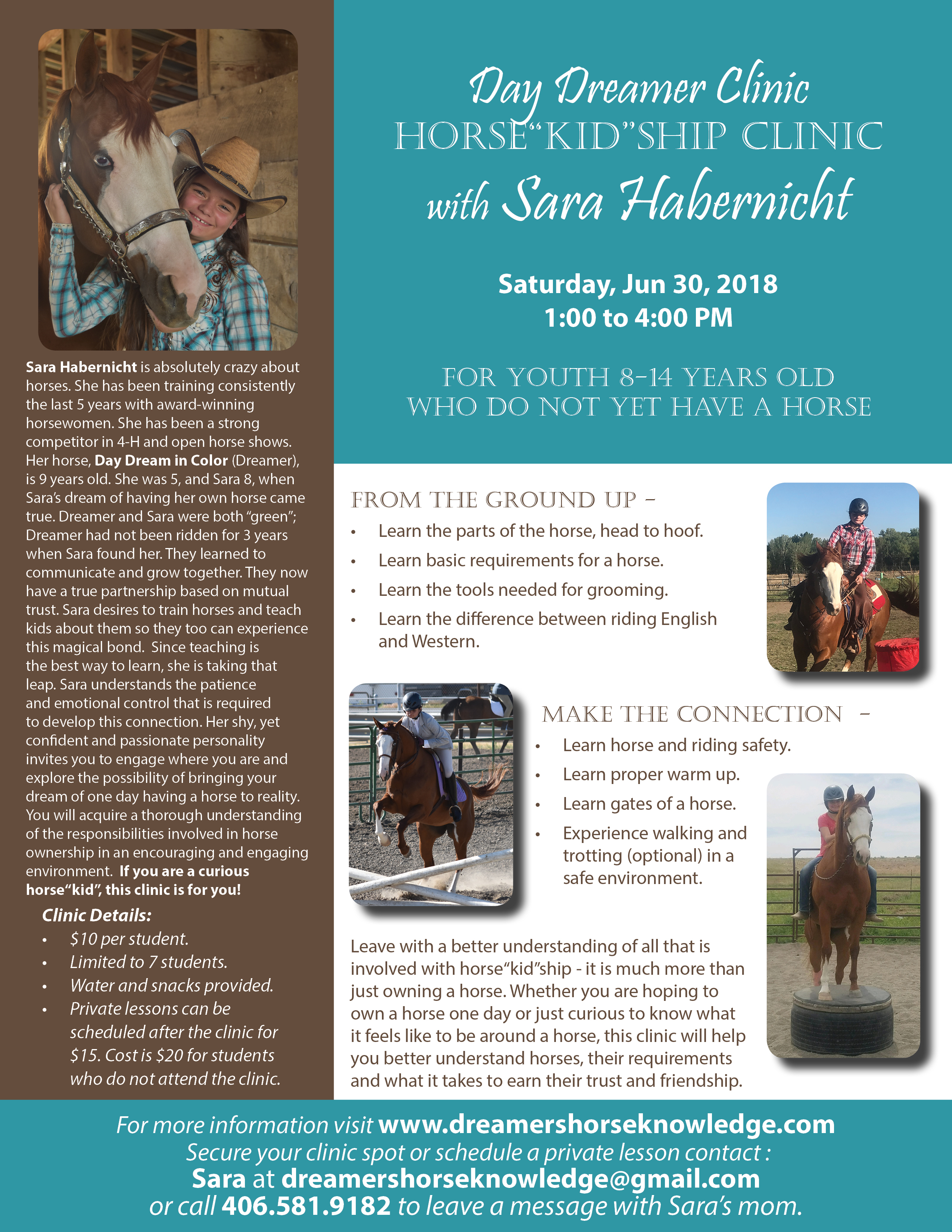 Day Dreamer Clinic: Horse\